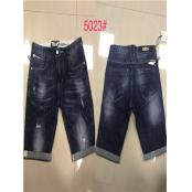 W05005023野蛮魔男牛仔中裤HH