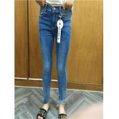 W604527626伊甸牛女牛仔九分裤MD