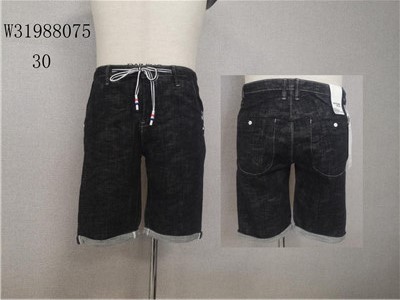 W31988075 酷道狼男牛仔五分裤MD