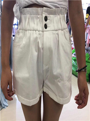 W34619772展明女休闲三分裤MD