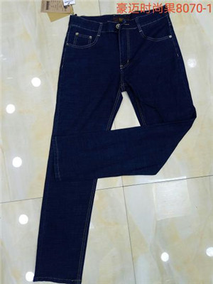 W35528070 豪迈时尚果男商务牛仔长裤MD