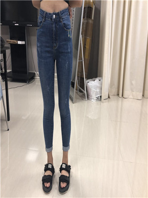 W35581901衣尚馆女牛仔长裤MD