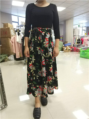 W33938730美格女中袖连衣裙MD