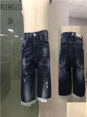 W31985113酷道狼男牛仔五分裤HH