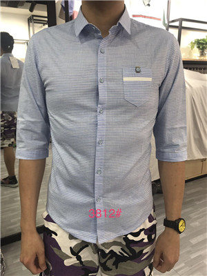 W03913812 优经典男靓仔中袖衬衫HH