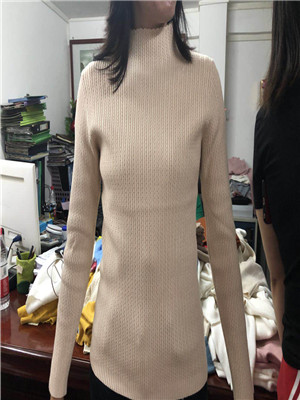 W3137E070贵江7针女套头毛衣MD