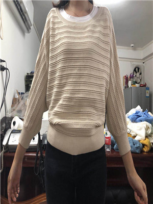 W31376635贵江7针女套头毛衣MD