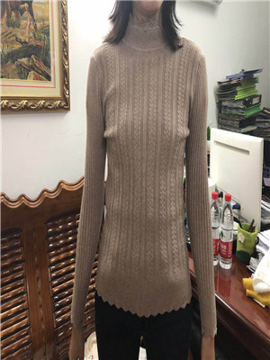 W31379542贵江7针女套头毛衣MD