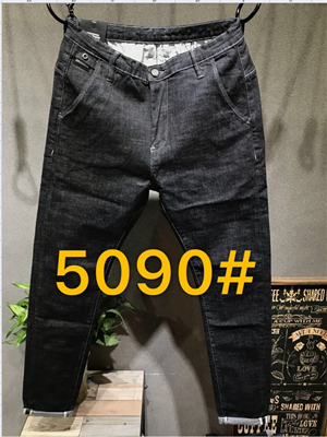 W31985090 酷道狼男牛仔长裤MD