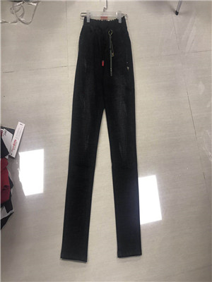 W03749944双目鱼女牛仔长裤MD
