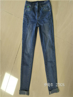 W604527826伊甸牛女牛仔长裤MD