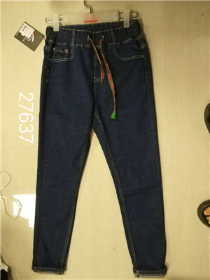 W604527637伊甸牛女牛仔长裤MD