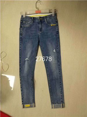 W604527678伊甸牛女牛仔长裤MD
