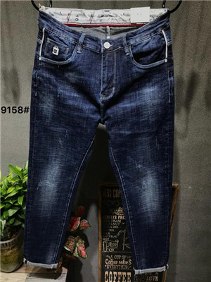 W31989158 酷道狼男牛仔长裤HH