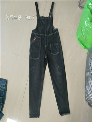 W35499017尚品女牛仔长背带裤MD