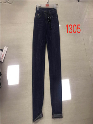 W63101305蓝色金典女牛仔长裤MD