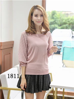 W35991811朵雅诗7针女套头毛衣HH
