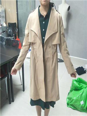 W9028109千百意女风衣外套MD