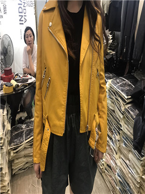 W67371798-1米菱女皮衣短外套MD