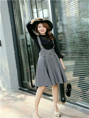 W9066827 伊依伊琳女两件套连衣裙HH