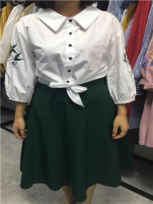 W335266003 晶晶鱼2店女两件套连衣裙MD
