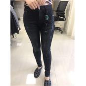 W03749927双目鱼女牛仔长裤MD
