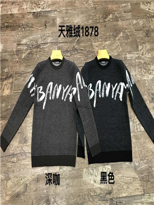 W69031878 巴域梵萨貂绒12针男毛衣MD