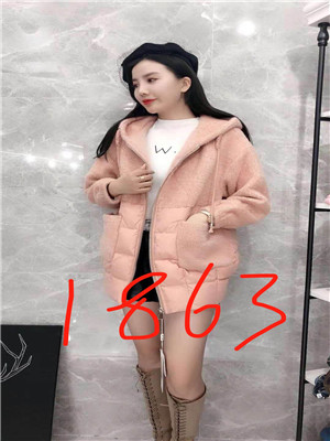 W35971863九恋女中长外套(水貂绒)HH