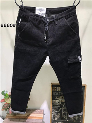 W31986660 酷道狼男牛仔工装裤HH(抓毛)(测)