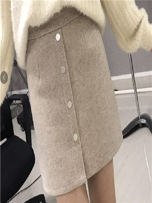 W35208661花花服饰女半身裙(呢料)MD(系)