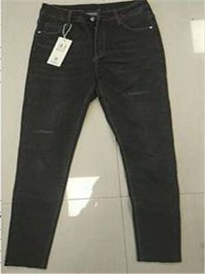 W812525011群淼女牛仔长裤(抓毛)MD