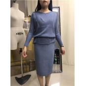 W3570208彩蝶1店女两件套毛衣MD