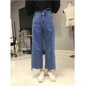 W3604377朵信女牛仔九分裤(爱衣服)MD
