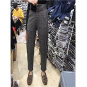 W6310188蓝色金典女休闲长裤MD