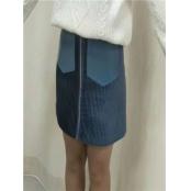 W33489819 女王女半身裙MD(呢料)(系)