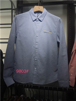 W08019803 爱非龙男靓仔长袖衬衫MD(牛津纺)