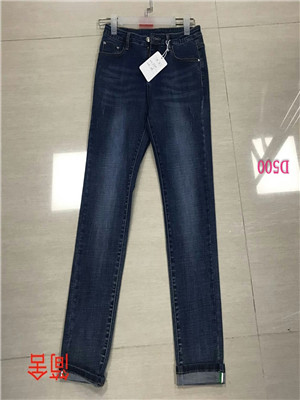 W3609D500女牛仔微弹九分裤MD