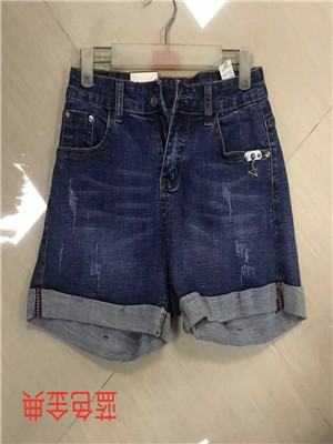 W6310A551女牛仔三分裤HH