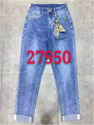 W604527950女牛仔微弹九分裤MD
