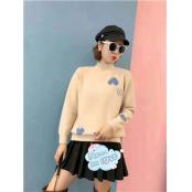 W3667942茗衣女套头毛衣(水貂绒)MD