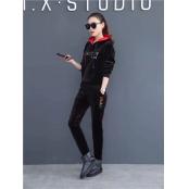 W356318908女长袖运动套(双面绒)HH(测)