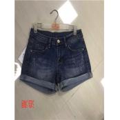 W00221900女牛仔三分裤MD