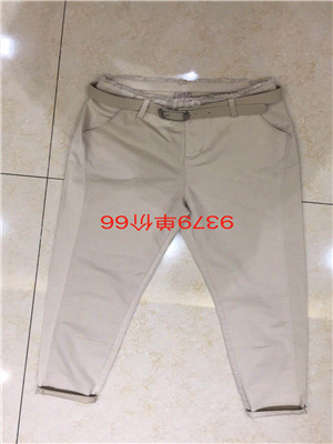 W34999379女休闲九分合体裤MD