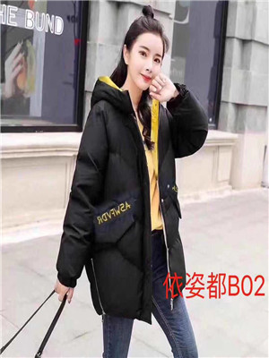 W906818B02女加厚棉衣MD