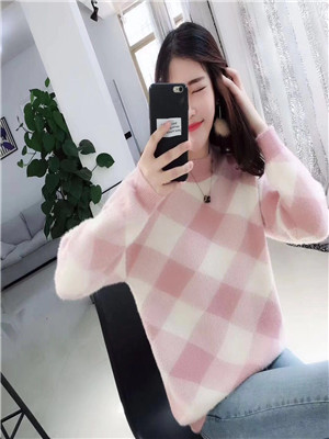 W36173078女套头毛衣(貂绒)MD