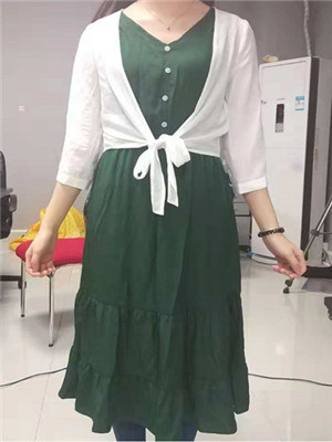 W3403060-1女夏季两件套连衣裙MD