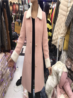 W3258632女呢料外套(金貂绒)HH