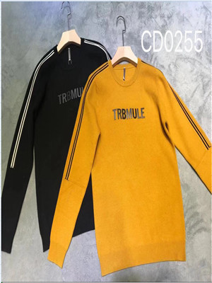 W34120255男套头包芯纱毛衣(系)MD(测)