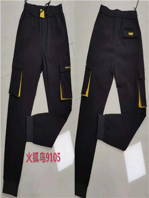W80609105男靓仔棉麻工装长裤HH