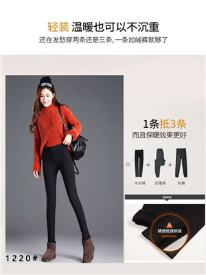 W05481220女休闲打底长裤MD